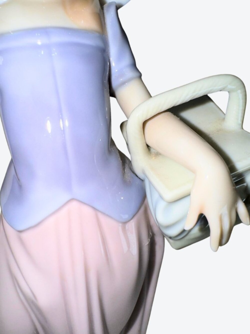LLADRÓ 1997 November 15 Event Figurine Lady with Shopping Bag - Picture 4 of 9